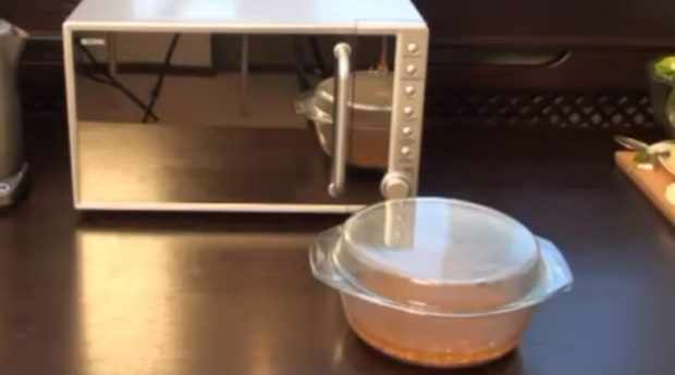 Приготовление гречки в микроволновке